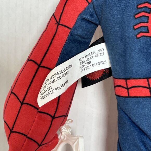 Marvel City Swinging Spider-Man Plush Figure, 14” Soft Super Hero Doll w/ SOUND - Picture 6 of 8